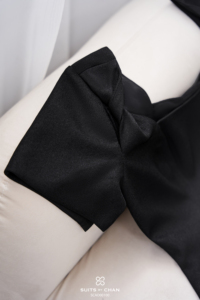 Blusa Estructurada con Peplum para Mujer, Cuello Cuadrado, Mangas con Detalle en el Hombro, Top con Paneles, Tejido Premium, Estilo Casual de Oficina, LILA - Product Image 5