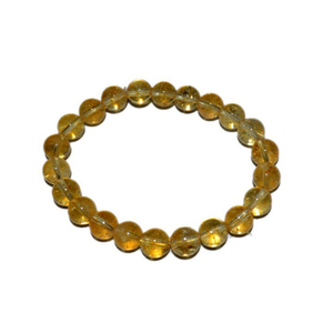 Natural Gemstone <b>Amethyst</b> Agate Crystal Beaded <b>Bracelet</b> Gold Tone Round Bead Trendy Jewelry for Gift and Daily Wear - Product Image 1