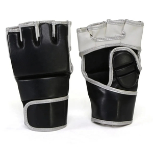 Gants de MMA de haute qualité, légers, en cuir, avec poignées antidérapantes, sangle de poignet réglable, fermeture à boucle, respirants, pour la boxe - Product Image 5