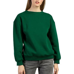 New Fashion Men's Oversized Sweatshirt <b>Thick</b> <b>Fleece</b> Crew Neck Loose Pullover Streetwear Winter Clothing Custom Print Logo - Product Image 1