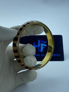<b>Resin</b> Brass Bangles Handmade Ethnic Party Fashion Jewelry for Women Chudi Bangles Wholesale - Product Image 5
