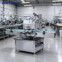 Machine de remplissage électrique UPK à quatre têtes avec pompe magnétique servo et écran tactile pour boissons, produits laitiers, sirop, vinaigre, détergent, liquides