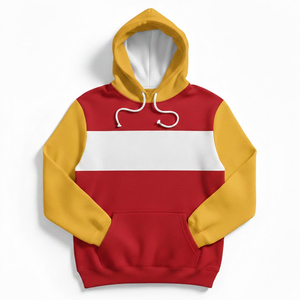 Sudadera Personalizada para Adultos con Estampado de Rayas y Bordado, Estilo Griego, Tallas Grandes Unisex XS-6XL, Abrigo Largo de Invierno con Capucha - Product Image 1