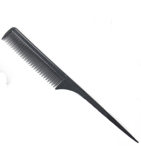 Venta al por mayor de peluquero de salón Antiestático de fibra de carbono personalizado-Rat-Tail-<span class=keywords><strong>Comb</strong></span> en venta - Product Image 3