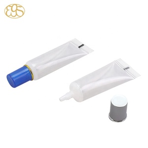 Tube cosmétique en plastique de 10 ml pour crème anti-allergique cutanée avec applicateur à bec verseur HDPE LDPE PP réduit la pollution tube à presser en canne à sucre PCR - Product Image 3