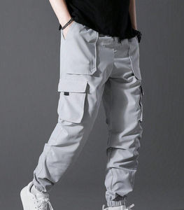 Pantalon cargo Glory Custom pour homme, coupe droite, 100% coton toile, fermeture boutonnée, respirant, séchage rapide, avec poches latérales, léger - Product Image 3