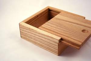 Boîte de rangement pour bijoux en bois de luxe classique de haute qualité, faite à la main, écologique, de forme carrée, taille personnalisée - Product Image 5