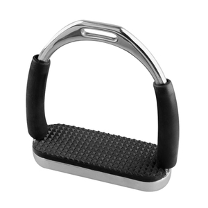Estribos de Seguridad Flexibles de Acero Inoxidable de Primera Calidad con Acabado Brillante Arcoíris, Antideslizantes, Protección para Tobillos, Equitación - Product Image 3