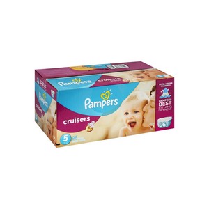 Couches Pampers Cruisers : Soin avancé pour bébé avec ajustement extensible et système anti-fuites sécurisé - Product Image 4