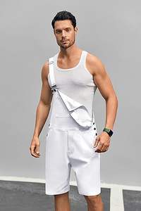 กางเกงยีนส์ขาสั้นสีฟ้าอ่อนฟอกสีแบบทำเอง แต่งขาดทั้งตัว ปักโลโก้ตามสั่ง ขอบดิบ กางเกงขาสั้นผู้ชาย - Product Image 3