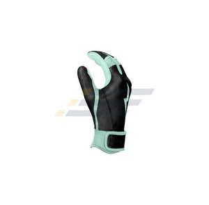 Service personnalisé, faible MOQ, conception de gants de frappe en cuir pour adultes, durables, respirants, avec fermeture auto-agrippante - Product Image 3