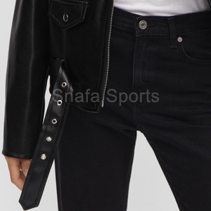 New Latest Design Leather Jackets With Customized Women winter Jacket For Online sale in Affordable price - Product Image 2