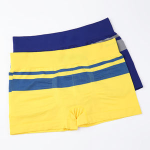 Boxers imprimés en maille respirants 100 % coton SALUBRIOUS SPORTS pour hommes, taille mi-haute, pour la musculation - Product Image 3