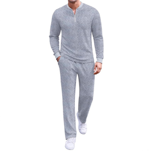 <b>Mens</b> Stand Collar Tracksuit Set Breathable Athletic Wear Lightweight <b>Running</b> Jacket Sports <b>Pants</b> Gym Exercise Training Clothing - Product Image 5