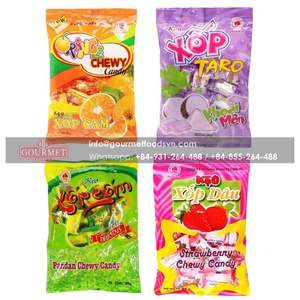 Hai Ha Fruit Jelly Grape Saveur Soft Chewy Jelly Candy Snack pour les enfants et la famille 100g - Product Image 2