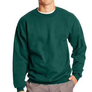 Good Quality 100% Cotton Fleece Sweatshirt Custom Wholesale Men Heavy Weight Crewneck Sweatshirt for Sale - Product Image 5