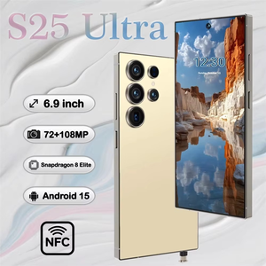 โครงสร้างแข็งแกร่ง ปลดล็อกการใช้งานสำหรับสมาร์ทโฟน S25 Ultra 5G พร้อม RAM 16GB ROM 1TB NFC โทรศัพท์มือถือ Android 15 รองรับ 4G 5G - Product Image 3