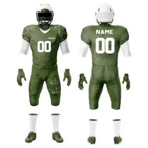 Uniforme de Fútbol Americano de Diseño Personalizado, Reflectante, Transpirable y de Calidad Premium, 100% Poliéster, Hecho a Medida - Product Image 2