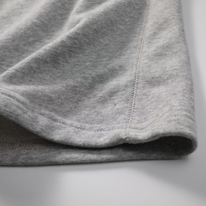 กางเกงขาสั้นผ้าฝ้ายผสมโพลีเอสเตอร์สำหรับผู้ชายกางเกงขาสั้นบาสเก็ตบอลผ้าเฟรนช์เทอร์รี่ลำลองคุณภาพสูงสำหรับผู้ชายกางเกงผ้าปักลายแบบลำลอง - Product Image 4