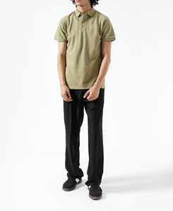 OEM/ODM T-shirt à manches courtes en jersey 100% coton/polyester, coupe ajustée, blocs de couleur, avec logo personnalisé imprimé à l'écran pour homme - Product Image 4