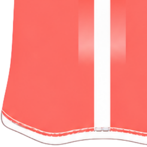 Maillot de sport rose corail et blanc à manches courtes, col rond, bande centrale, pour l'entraînement athlétique et l'uniforme de baseball d'équipe - Product Image 6