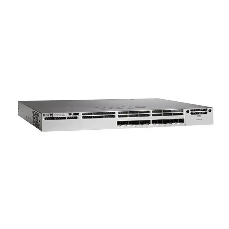 Commutateur de réseau de port du commutateur Sfp de Gigabit Ethernet de Cisco WS-C3S-E850-12S-E 3850 12