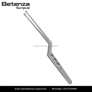 Pince à tumeur Yasargil Premium en acier inoxydable, baïonnette 22 cm, embout 3,0 mm, pour neurochirurgie - Product Image 2