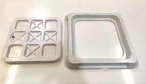 Tapas de alcantarilla de composite FRP de 18*18 con color personalizable, estándar EN124, certificadas ISO, tipos ligeros y pesados disponibles en stock. - Product Image 2