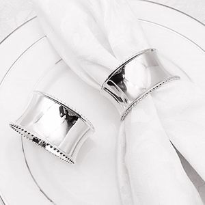 Porte-serviettes géométrique moderne en métal pour des tables élégantes, ajoutant une touche d'élégance structurée et un attrait contemporain. - Product Image 1