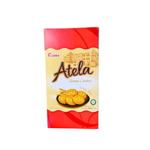 Galletas Finas de Sésamo Negro 150G Sabor Ligeramente Dulce OEM ODM - Product Image 6