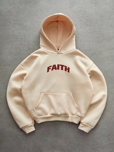 Sudadera con capucha unisex para hombre y mujer, estilo oversized, informal, para uso diario, de forro polar, para invierno, a la moda. - Product Image 3