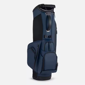 Nouveauté : Sacs de golf unisexes de haute qualité en cuir véritable, durables, avec motif géométrique de style vintage et broderie de logo personnalisée - Product Image 1