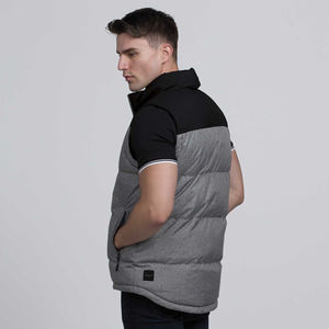 Chalecos Acolchados de Poliéster 100% de Fábrica al por Mayor, Chaquetas con Cremallera OMMIZ, Chaquetas de Invierno Personalizadas de Alta Calidad para Hombre - Product Image 2