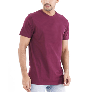 Nouveaux T-shirts pour hommes 2026 personnalisés, coupe décontractée, manches courtes, couleur unie, 100 % coton respirant et à séchage rapide - Product Image 3