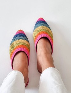 Sandales en raphia faites à la main - Chaussures de plage bohèmes chic - Chaussures d'été pour femmes - Product Image 2