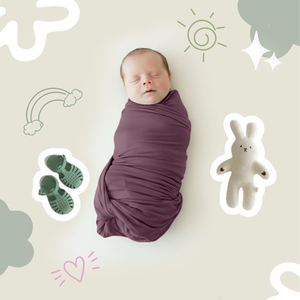 <b>Baby</b> <b>Swaddle</b> Blanket Soft Breathable Cotton Newborn Sleep Wrap - Product Image 2