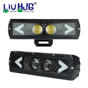 HJG 40w Barre lumineuse LED tout-terrain, combinée projecteur et faisceau large, étanche, haute luminosité, 14 pouces, pour voiture et camion - Product Image 1