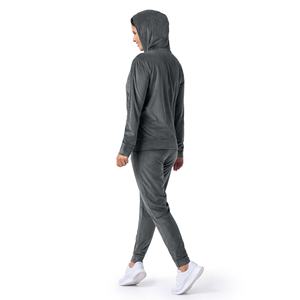 Logo personnalisé pour femmes été formation survêtement 2 pièces Jogging pantalon survêtement en gros femme vêtements d'entraînement - Product Image 6