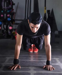 Attelle de poignet sportive réglable en néoprène robuste, respirante, avec soutien de compression et fermeture auto-agrippante pour la musculation - Product Image 6