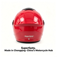 Casque de moto demi-face personnalisé en ABS, léger, pour la ville, les trajets quotidiens, OEM, toutes saisons