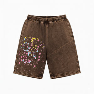 Pantalones Cortos Bermuda Ecológicos para Hombre, Color Rosa, Cintura Elástica, Estilo Casual Urbano, Tela de Algodón Transpirable - Product Image 5