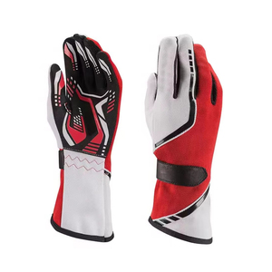 Gants de course automobile professionnels imprimés sur mesure, ignifuges, équipement de karting, haute adhérence, gants de course sur circuit, fabrication directe - Product Image 2