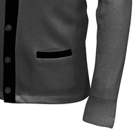 Pull universitaire personnalisé avec boutons sur le devant, couleurs personnalisées, pour sororité, fraternité, collège