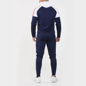 2025 nuevo diseño personalizado hombres 100% poliéster chándal hombres Unisex chándal 2 piezas conjunto venta al por mayor hombres Jogging chándal Conjunto 2 piezas - Product Image 4