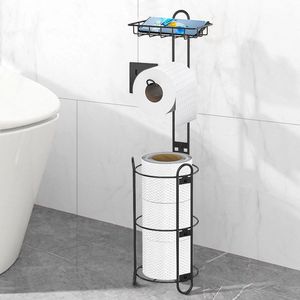 Porta carta igienica da bagno indipendente con smaltimento a scaffale nuovo prodotto di Design - Product Image 1