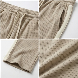 Custom Logo Drawstring Lightweight Woolen <b>Fabric</b> Breathable Tank Top Black Side Stripe Casual Straight Leg Winter Trousers Men - Product Image 4