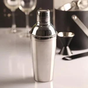 Shaker à cocktails classique en acier inoxydable, outil de bar, mélangeur de boissons avec passoire, anti-fuite, vente en gros, pour bar à domicile - Product Image 4