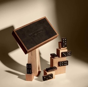 <b>Wooden</b> <b>Pieces</b> Numbered Tiles Tabletop Matching Blocks Strategy Play Family Competition Party - Product Image 3