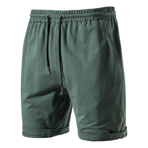Vente en gros de shorts d'été pour hommes personnalisés, fabricant OEM, fournisseur de marques privées, production en vrac, tissu en coton piqué 210GSM - Product Image 3
