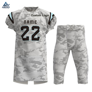 Conjunto de Jersey y Pantalón Deportivo con Estampado de Camuflaje a la Moda 2026, Personalización Completa de Primera Calidad, Uniforme de Fútbol Americano - Product Image 1